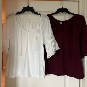Two Old Navy Tops